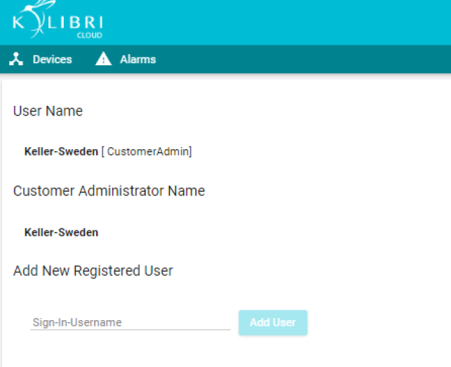 Sign Up Process Add New User